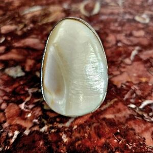 Lucky Brand Abalone Iridescent Ring
